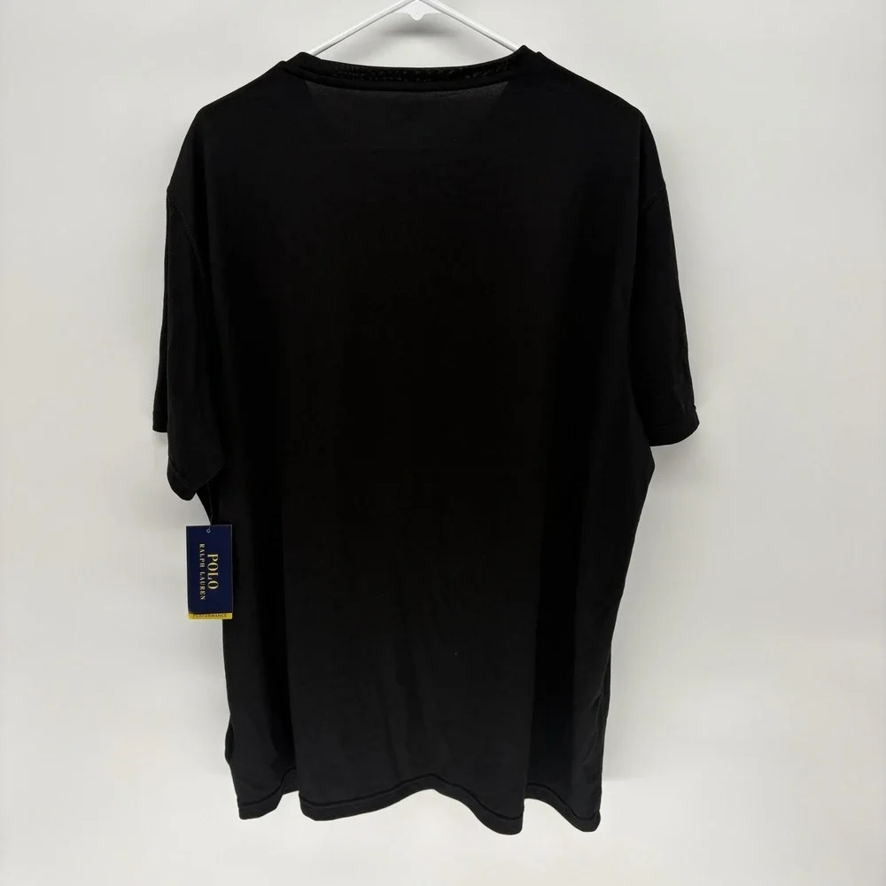 New Polo Ralph Lauren Shield Patch Graphic T Shirt Men XXL